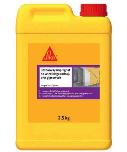 Sikagard®-722 Gypsum - Impregnat hydrofobizujący do ochrony podłoży gipsowych przed wilgocią