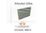 Luxus Decor - Kolekcja 2014 - Model 09 - Panel dekoracyjny ścienny 3D