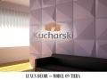 Luxus Decor - Kolekcja 2013 - Model 09 - Tiera - Panel dekoracyjny ścienny 3D