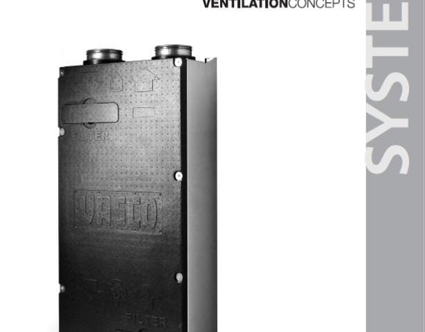 Instalacja i użytkowanie central wentylacyjnych vasco d275 (ep) ii -A