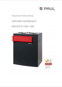 Instrukcja obsługi - NOVUS (F) 300 450 PL