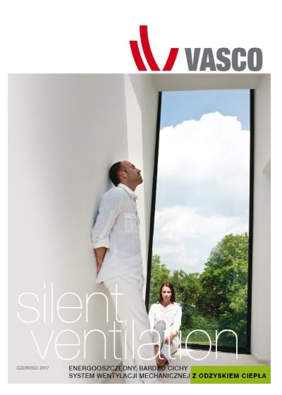 Vasco silent ventilation z rekuperatorami serii x
