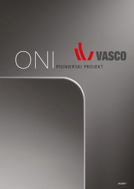 Vasco ONI cennik katalog - 2017