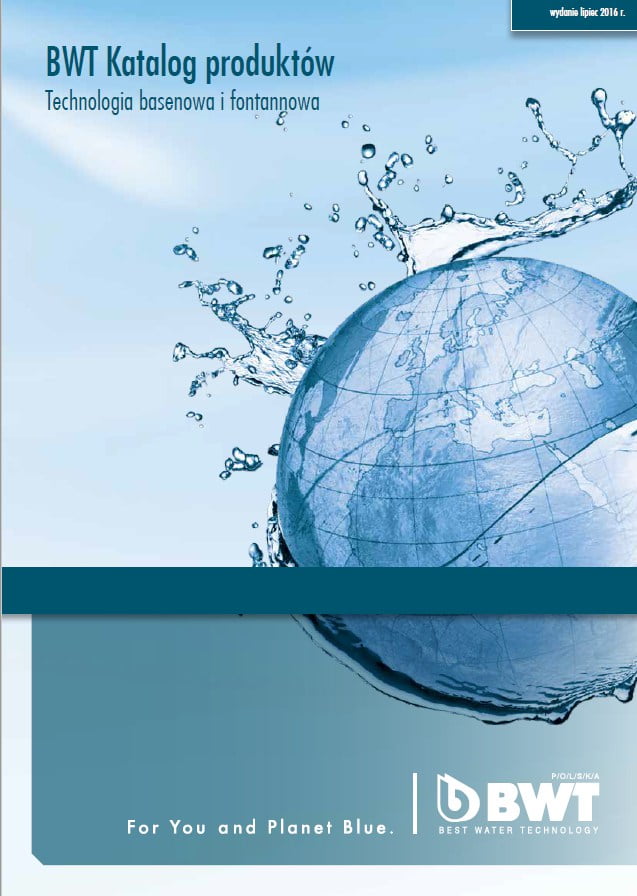 BWT Katalog produktów - Technologia basenowa i fontannowa