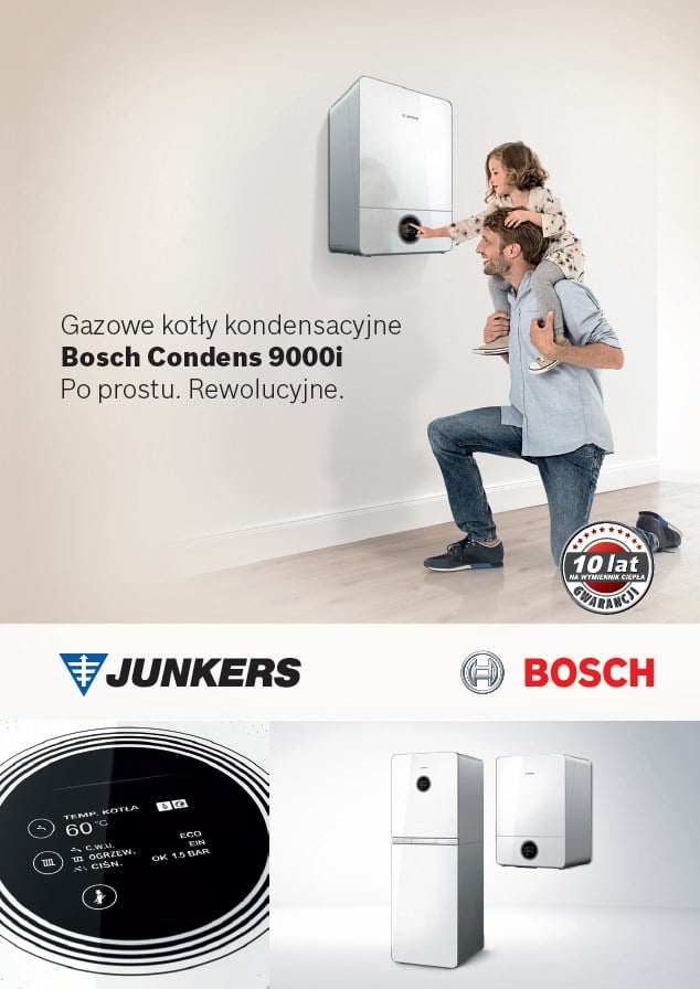 Junkers Bosch - ulotka Bosch Condens 9000i