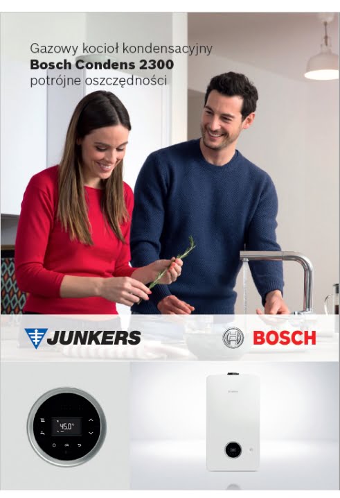 Junkers Bosch Condens 2300 - ulotka