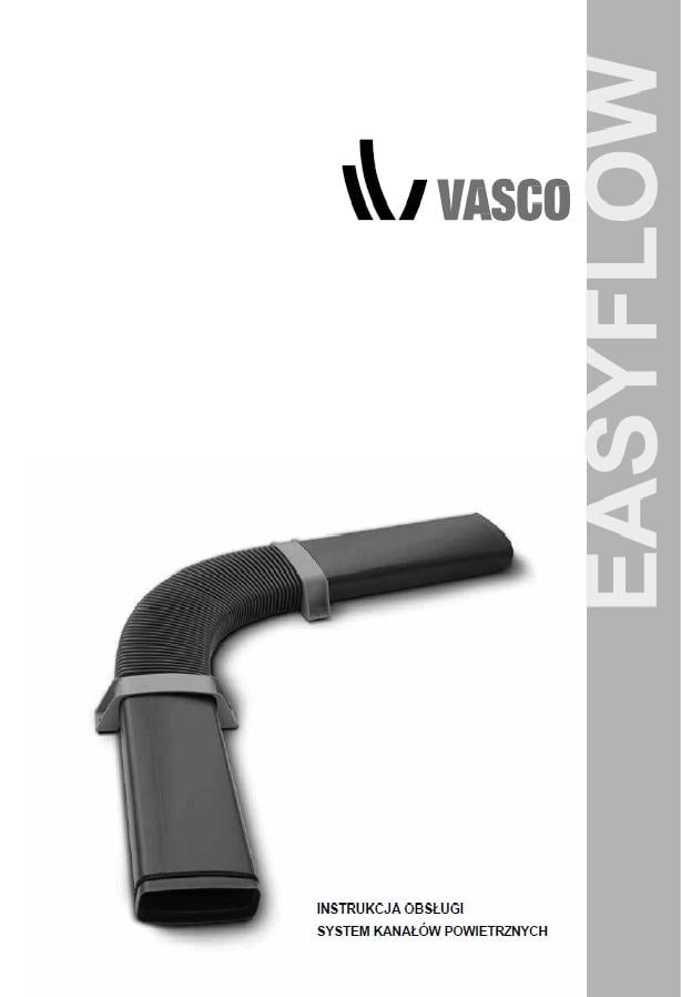 Vasco - Instrukcja montażu kanałów EASYFLOW