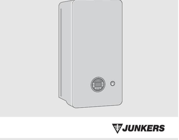 Junkers Bosch Cerapur 2200 - Instrukcja montażu i konserwacji - A