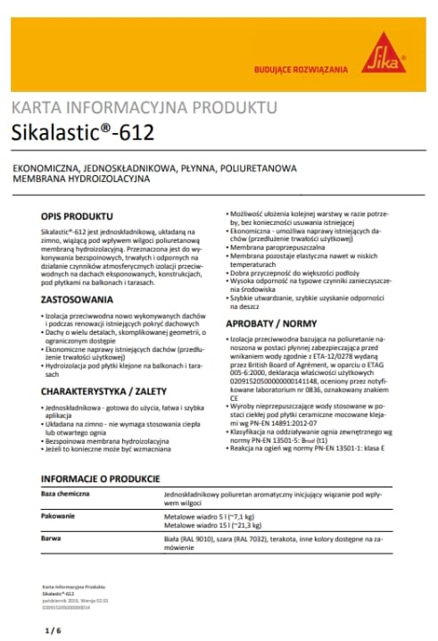 Sikalastic-612-C1 NK
