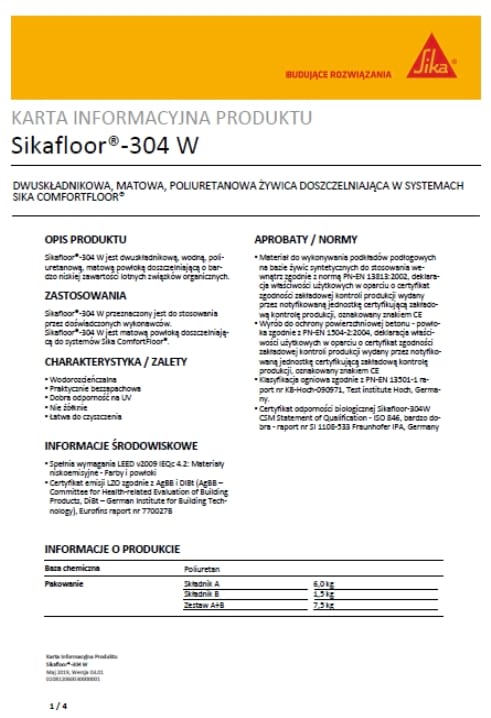 Sikafloor - 304 W