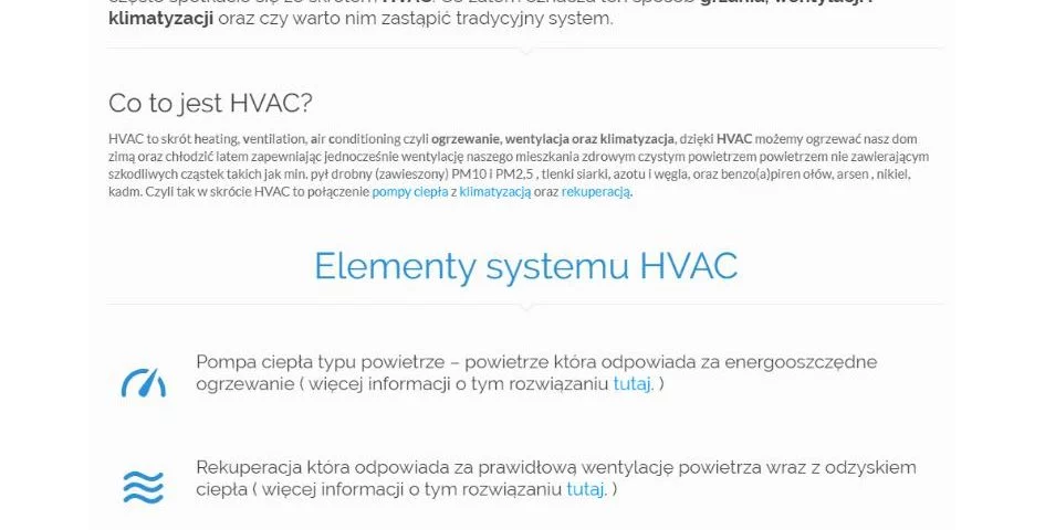 Czym jest system HVAC