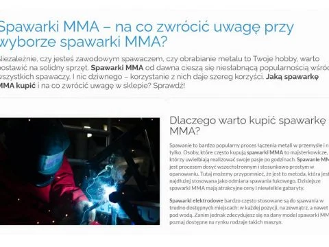 Spawarki MMA – na co zwrócić uwagę przy wyborze spawarki MMA